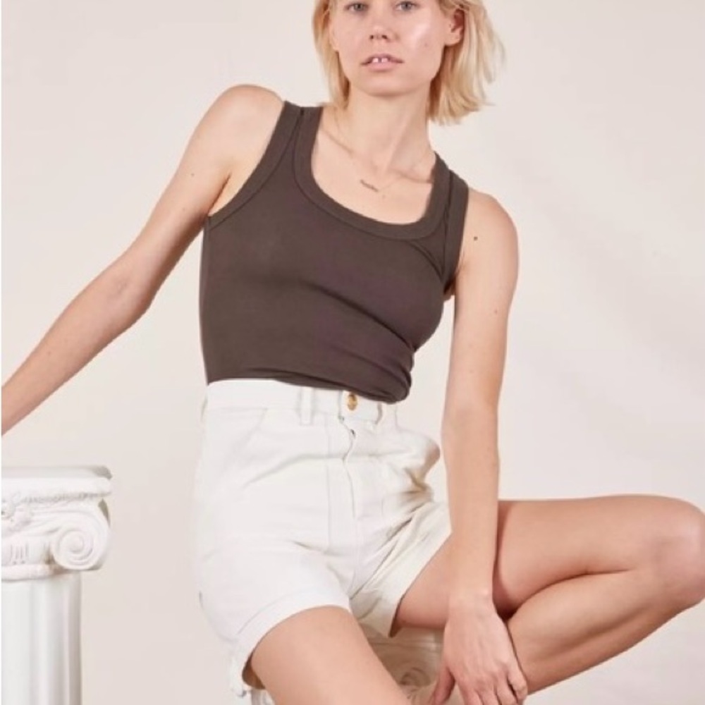 Big Bud Press Classic Work Shorts in M Vintage Off-White